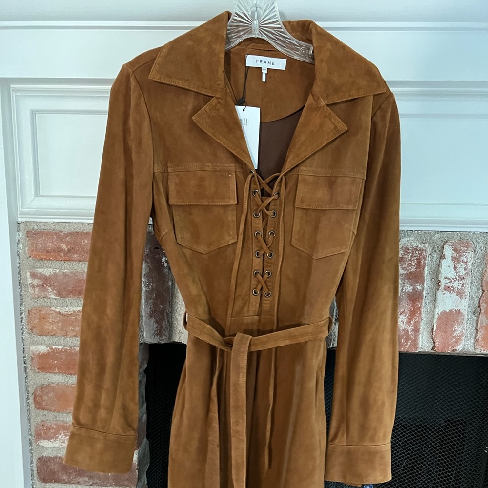 Frame Real Leather dress size S